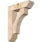 Ekena Millwork Westlake Slat Smooth Bracket w/ Offset Brace, Douglas Fir, 7 1/2"W x 26"D x 34"H BKT0806X26X34WTL06SDF - alternate 1